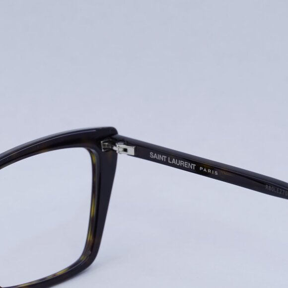 🕶️ New Saint Laurent SL737 MICA THIN OPT 002 Eyeglasses - Havana Frame - Picture 6 of 10